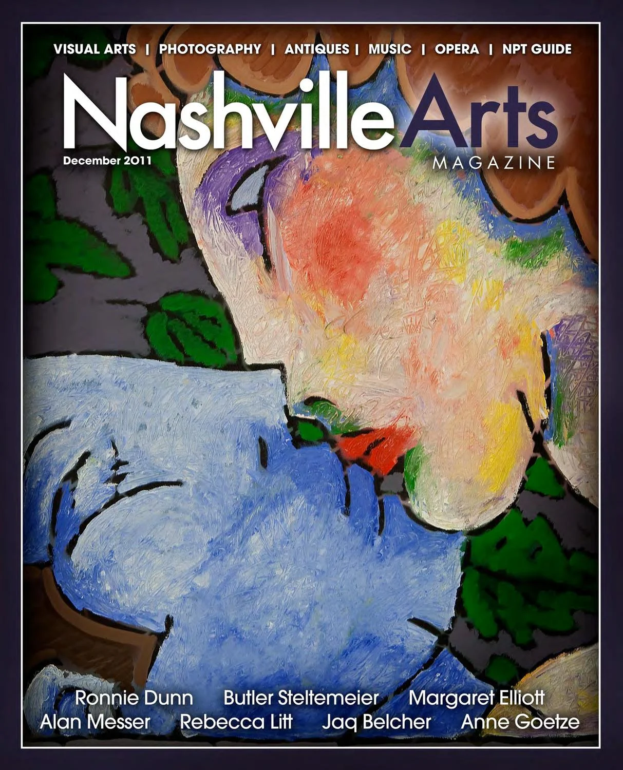 Featured image for “Profile – 2011 December Nashville Arts Magazine”